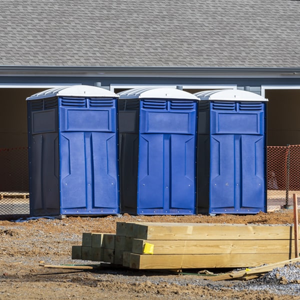 do you offer hand sanitizer dispensers inside the portable restrooms in Tolani Lake